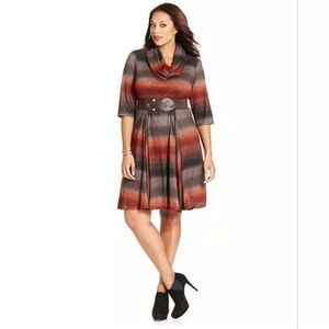 Signature by Robbie Bee 3/4 Sleeve Dress